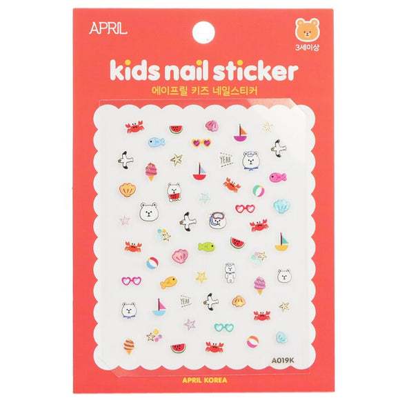 April Korea April Kids Nail Sticker - A019K 1pack