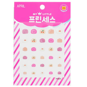 April Korea Princess Kids Nail Sticker - P002K 1pack