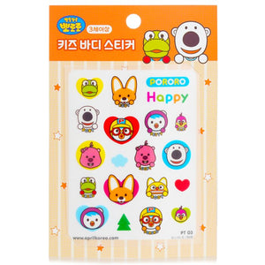 April Korea Pororo Body Sticker 1pc