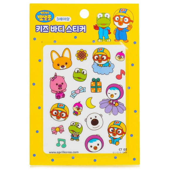 April Korea Pororo Body Sticker - CT02 1pc