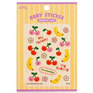 April Korea April Body Sticker - AT 01 1pc