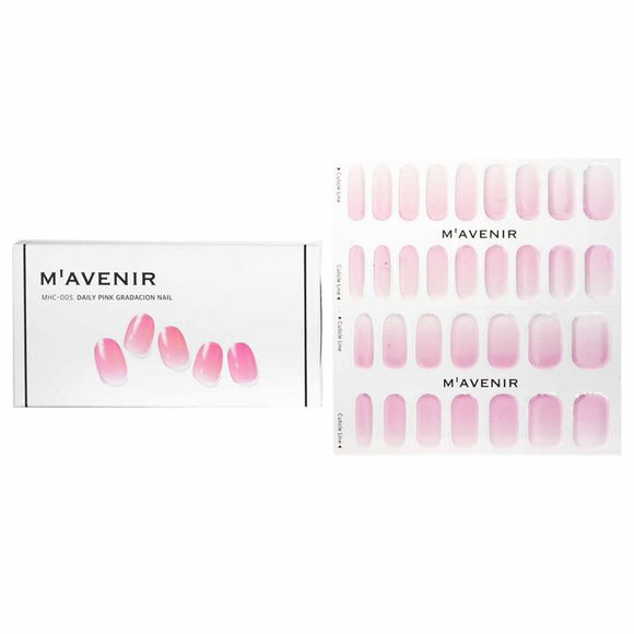 Mavenir Nail Sticker (Pink) - Daily Pink Gradacion Nail 32pcs
