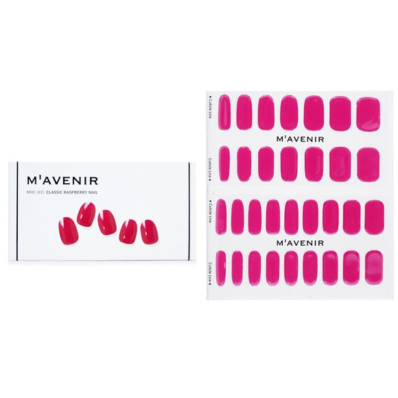 Mavenir Nail Sticker (Pink) - Classic Raspberry Nail 32pcs