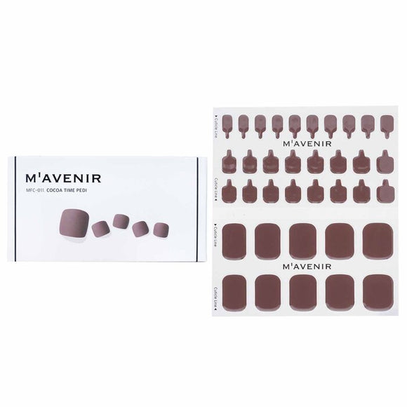Mavenir Nail Sticker (Brown) - Cocoa Time Pedi 36pcs