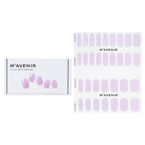 Mavenir Nail Sticker (Purple) - Mystic Purple Nail 32pcs
