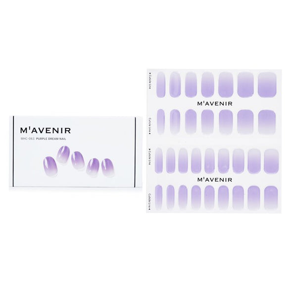Mavenir Nail Sticker (Purple) - Purple Dream Nail 32pcs