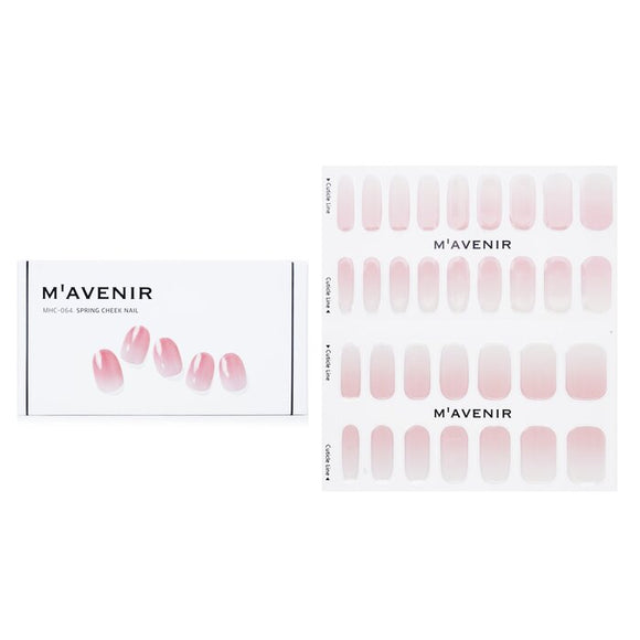 Mavenir Nail Sticker (Pink) - Spring Cheek Nail 32pcs