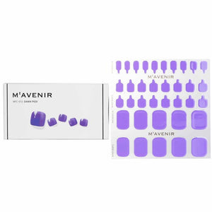 Mavenir Nail Sticker (Purple) - Dawn Pedi 36pcs