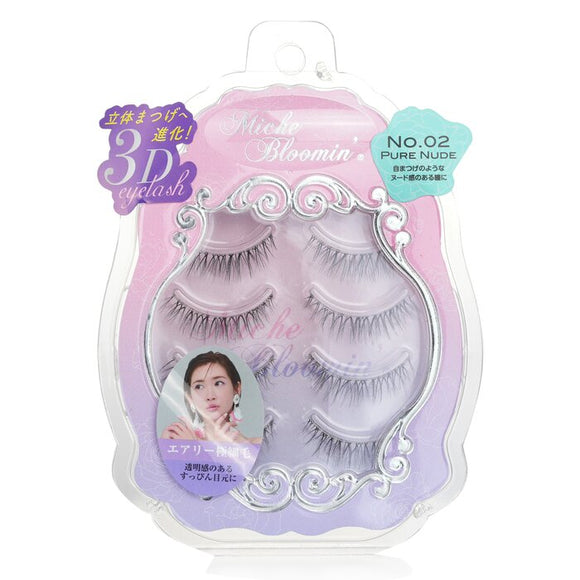 Miche Bloomin' 3D Eyelash - 02 Pure Nude 4pairs