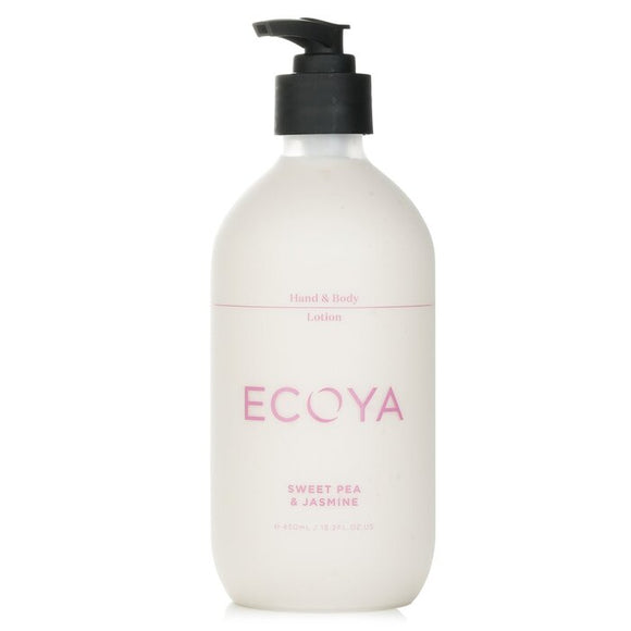 Ecoya Hand & Body Lotion - Sweet Pea & Jasmine 450ml/15.2oz