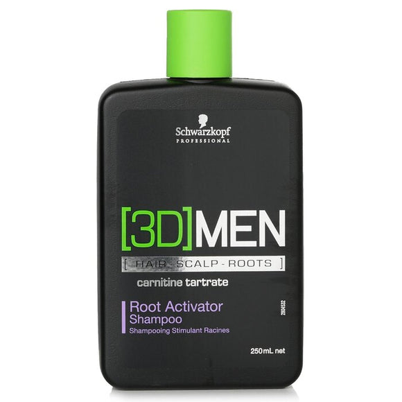 Schwarzkopf [3D] Men Root Activator Shampoo 250ml/8.4oz