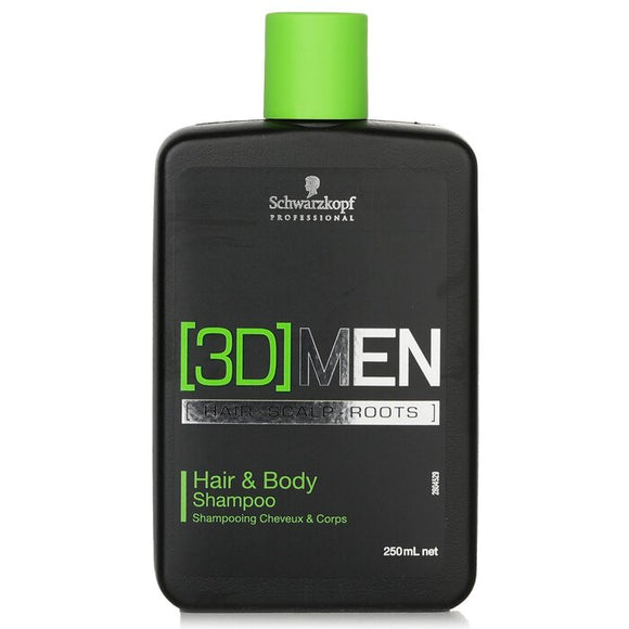 Schwarzkopf [3D] Men Hair & Body Shampoo 250ml/8.4oz