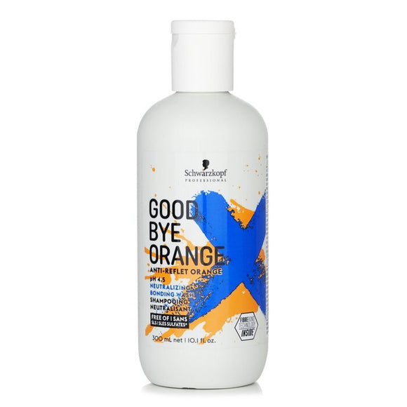 Schwarzkopf Goodbye Orange Shampoo (For Medium brown to dark blonde Hair) 300ml/10.1oz