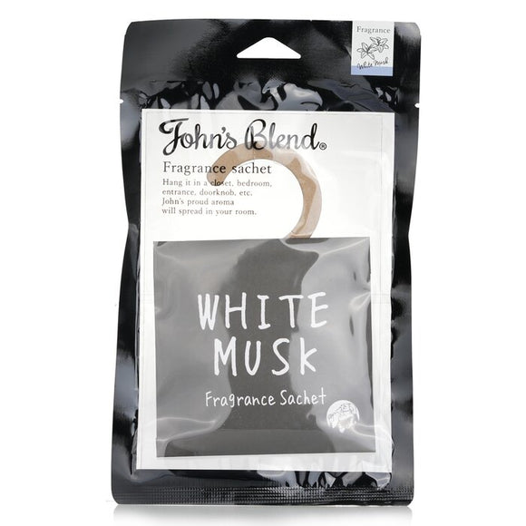 John's Blend Fragrance Sachet - White Musk 1pcs