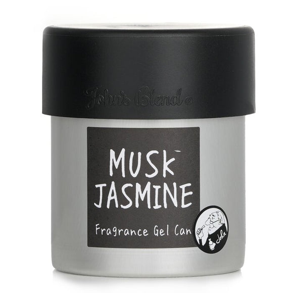 John's Blend Fragrance Gel Can - Musk Jasmnie 85g