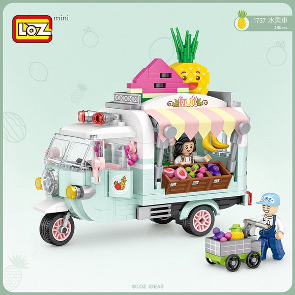 Loz LOZ Mini Blocks - FruitCart 14 x 18 x 8 cm
