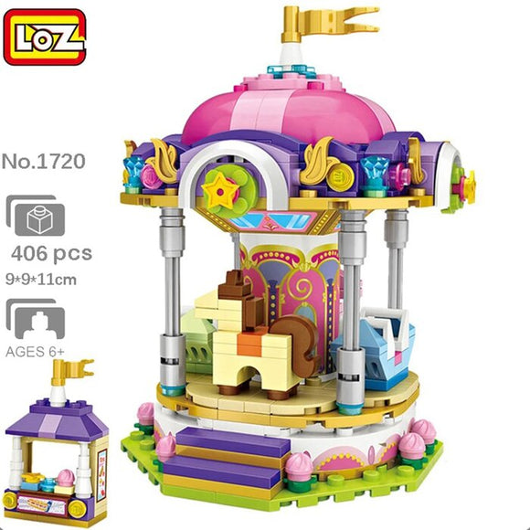 Loz LOZ Dream Amusement Park Series - Carousel 13.5 x 18 x 8cm
