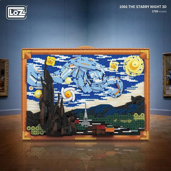 Loz LOZ Mini Blocks - Starry Night 40 x 28 x 9.5cm