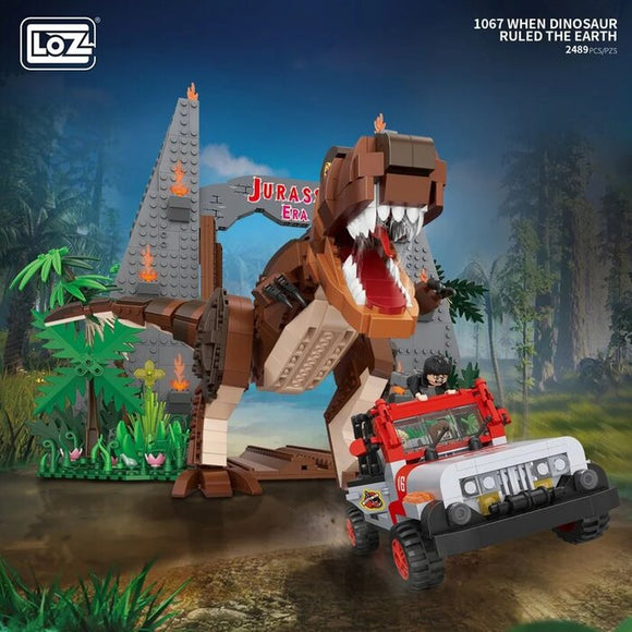 Loz LOZ Mini Blocks - When Dinosaurs Ruled The Earth 40 x 28 x 9.5cm