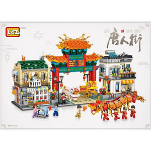 Loz LOZ Mini Blocks - Chinatown 57 x 36 x 7 cm