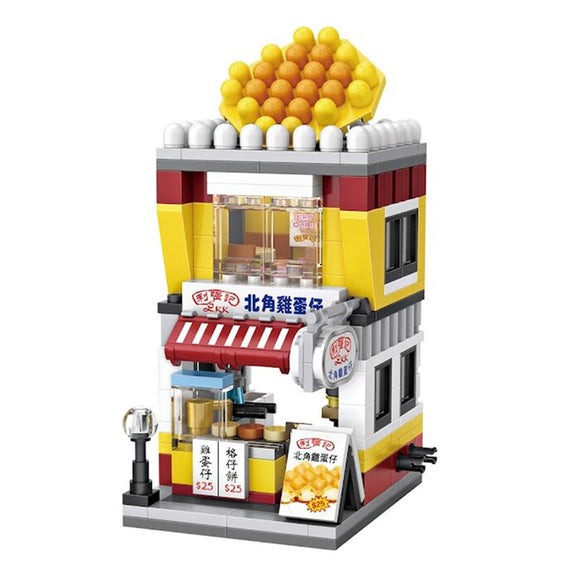 Loz LOZ Mini Blocks - Hong Kong Style Egg Waffle Shop 20 x 17 x 5 cm