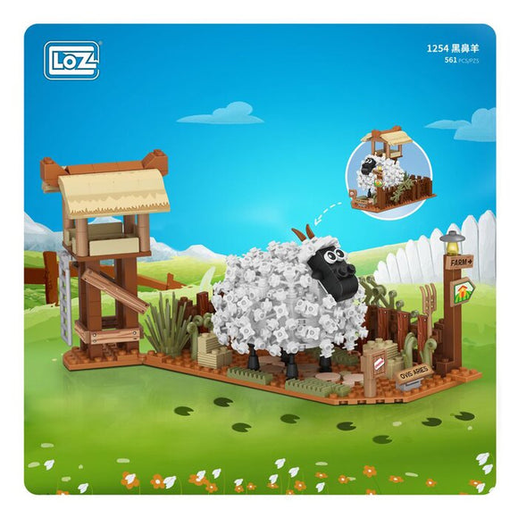 Loz LOZ Mini Blocks Farm Series - Little Sheep 20 x 15 x 8cm