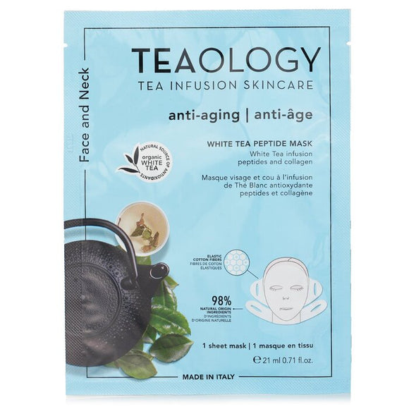 Teaology White Tea Peptide Face & Neck Mask 21ml/0.17oz