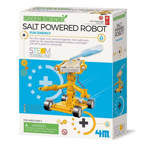 4M Green Science/Salt-Powered Robot 37x18x22.5mm