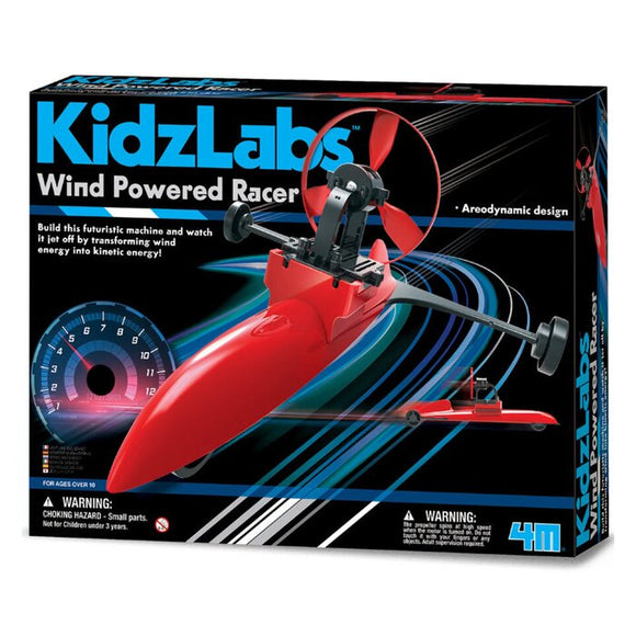 4M KidzLabs/Wind Powered Racer 41x30x39mm