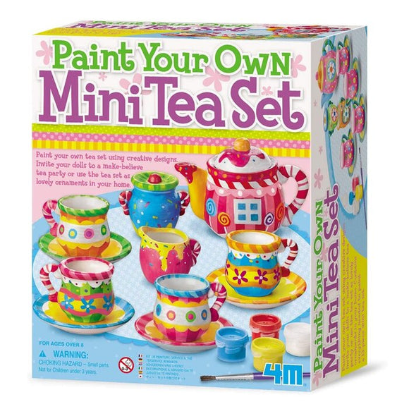 4M Paint Your Own Mini Tea Set 37x25x22mm