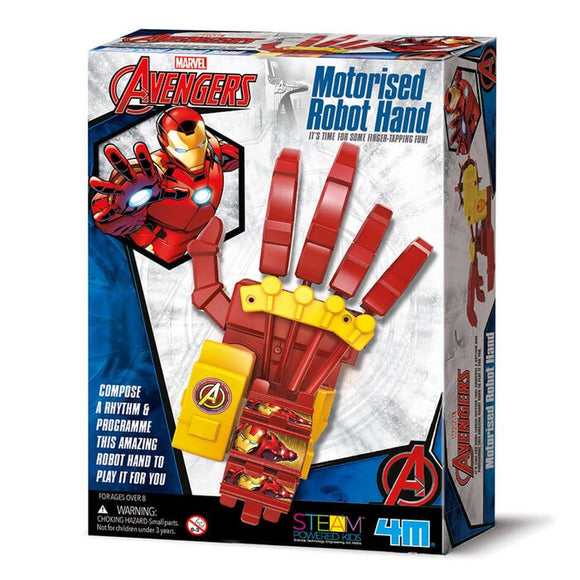 4M Disney/Marvel Avengers Ironman/Motorised Robot Hand 39x17x25mm