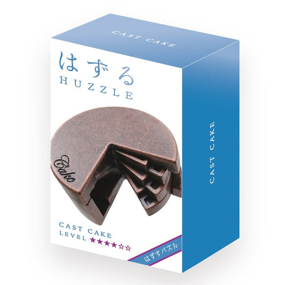 Broadway Toys Hanayama | Cake Hanayama Metal Brainteaser Puzzle Mensa Rated Level 4 75*119*45 mm