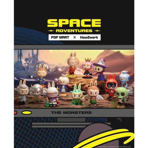 Popmart The Monsters Space Adventures Series (Case of 12 Blind Boxes) 29x22x12cm