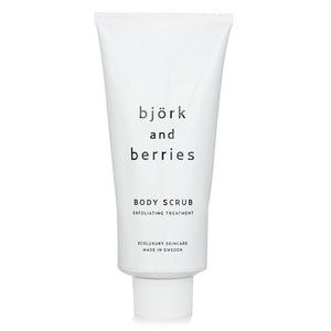 Bjork & Berries Body Scrub Creamy Exfoliating Treatment 200ml/6.76oz